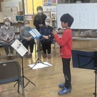 二戸西小学校 交流会