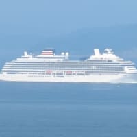 新造船「飛鳥Ⅲ」の就航前の習熟航海・・・