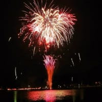 苧ヶ瀬池の花火大会