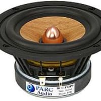 Parc audioのwoodコーンフルレンジバスレフスピーカー LR1ペア Parc audioのwoodコーンフルレンジバスレフスピーカー LR1ペア