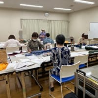 よみうりカルチャー恵比寿月曜和裁教室～寸法直は解きすぎないように…