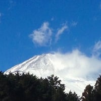 富士山の麓で・・・