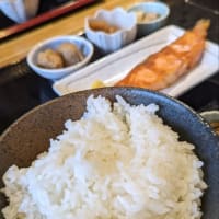 【岐阜市  深夜食堂】早朝6時から食べられる、トデカイ焼鮭と丼飯の和定食モーニング🍚