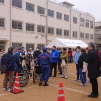 「兵庫消防団」第六分団」！！「和田岬防災福祉コミュニティ」防災訓練」！！