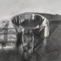 高校生のNさん 目の模写 - 絵画指導 菅野公夫のブログ 高校生のNさん 目の模写 - 絵画指導 菅野公夫のブログ