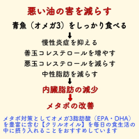メタボ　油次第