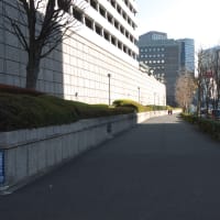 ２月の日本橋：日本銀行本店本館前から外堀通り・日本銀行本店新館前へ　ＰＡＲＴ２