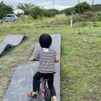 農園にBMXがやってきた
