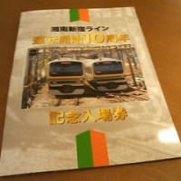【湘南新宿ライン】湘南新宿ライン運転開始10周年記念入場券