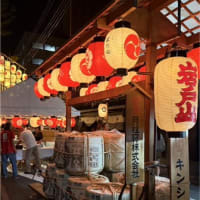 祇園祭宵々山～長刀鉾～函谷鉾～月鉾～放火鉾～船鉾～岩戸山～蟷螂山～郭巨山