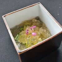 豊島鰻寮 一月庵の見た目にも涼しい６月（水無月）のコース前菜のご紹介！