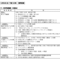 明日、本会議で質疑並びに一般質問を行います