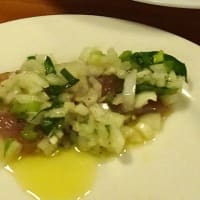 ＜前菜＞魚のカルパッチョ ～丸井シュフレシピ