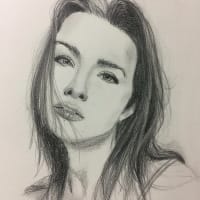 鉛筆画