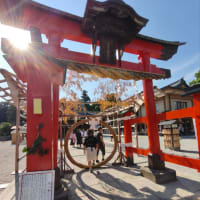 やきゅう箭弓神社にお詣りに行きました