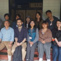 海外からの旅行者が日本の里山の暮らしを見学にやって来た京都左京区の最北端の山里久多