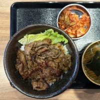 焼肉丼とスンドゥブ 炭火のくいしんぼう＠福山市「カルビ丼」