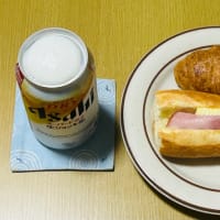 今日の献立→無印良品・ロマン亭「ビフテキ&カルビ弁当」と志津屋「カスクート」)^o^(