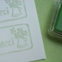 クローバーのスタンプ