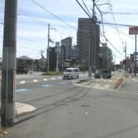御殿山あたり　（東海道五十七次歩き旅・摂津国）