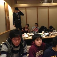 バスケ部慰労会と言う名の　宴