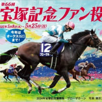 👑🐴宝塚記念2025　ファン投票結果＆予想☆