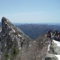 初めての四国の山　石槌山　剣山　三嶺　