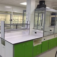 Đặc trưng tùy chọn tủ hút khí độc âm tường hẹp