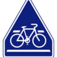 この標識は横断歩道と自転車横断帯を 合宿二種免許学科試験問題