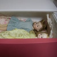 お人形の棚が届きました～♪