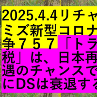 2025.4.4リチャードコシミズ新型コロナウイルス戦争757