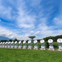 国立天文台　野辺山宇宙電波観測所　コナン 隻眼の残像