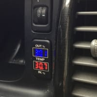 ゆうゆう号の車内外温度計が壊れました。