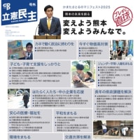 私の決意と政策