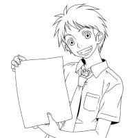 忍者少年 忍者少女 八多友の絵 忍者少年 忍者少女 八多友の絵