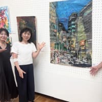 二つの展覧会 ➡️ 「庭先アートサロン展」「イタール成城・ピースオブピッツァ」