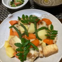 煮物などの夕食・gooトップページで紹介して頂きました！