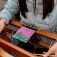 やりたかったな〜三河木綿の手織教室
