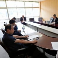 松本広域連合正副広域連合長会議＆東筑摩郡村長会＆(株)いくさかてらす株主総会＆草尾上空からの風景