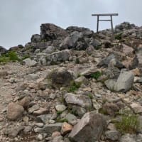 雷にハラハラしちゃう茶臼岳