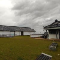 雨の天草西海岸　富岡城跡散策