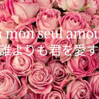 誰よりも君を愛す　Ah mon seul amour 　昭和歌謡をフランス語シャンソンで