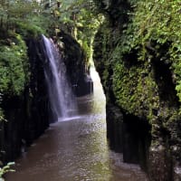 雨上がりの高千穂峡