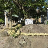 焼津市の徳川家康ゆかりの地(5)家康が戦勝祈願した旗掛石