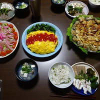 父の日の晩ごはん