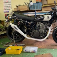 ヤマハSR400・フロントホイールとディスクローター、変え ヤマハSR400・フロントホイールとディスクローター、変え