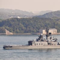 DDH　ヘリコプター搭載型護衛艦　くらま　２０１５年４月撮影