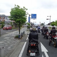 ５月のツーリング　急遽、行き先変更で無事開催　（前半）