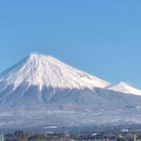 今朝の富士山
