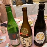 日本酒の会に。